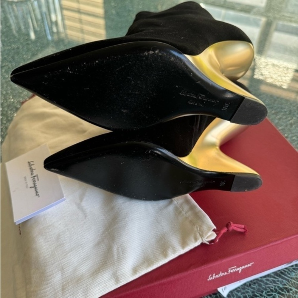 Ferragamo booties 10 C - Picture 4 of 8